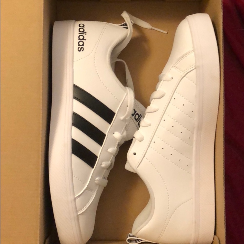 Brand new white adidas
